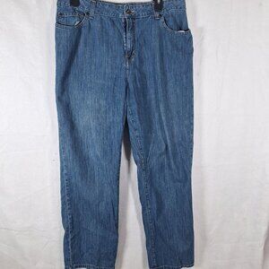 LL Bean Classic Fit Womens Jeans size 14